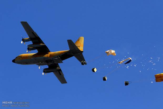 یک فروند هواپیمای ترابری C-130 اورهال شد