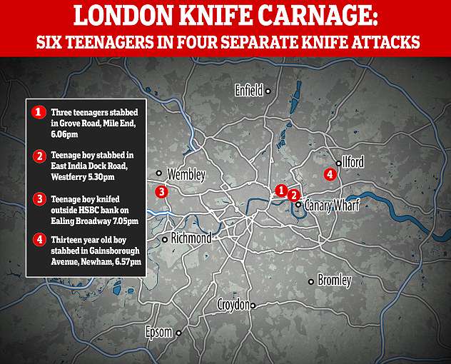 افزایش سریع خشونت ها در لندن