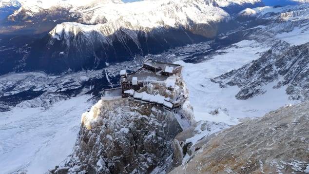 ایگویی دو میدی شامونیکس (Aiguille du Midi, Chamonix)، فرانسه