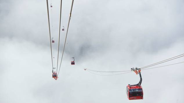 تله اسکی ویستلر بلک کامب (Peak 2 Peak, Whistler-Blackcomb)، کانادا