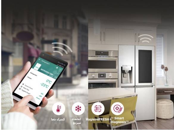 بهترین راه برای حفظ سلامت مواد غذایی با InstaView Door-in-Door InstaView