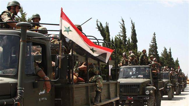 تداوم پیشروی ارتش سوریه در جنوب دمشق/حجرالاسود در آستانه آزادسازی کامل قرار گرفت