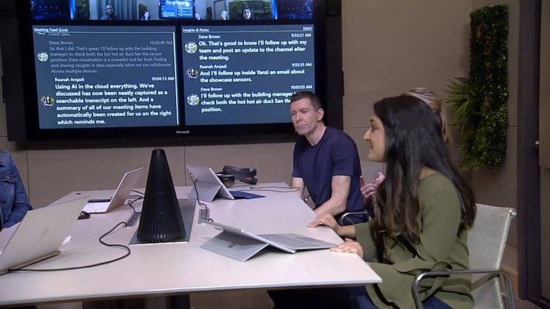فناوری جدید مایکروسافت چهره و صدای افراد حاضر در جلسات را با هوش مصنوعی شناسایی می کند