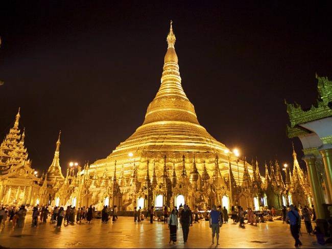 بتکده Shwedagon، یانگون، میانمار