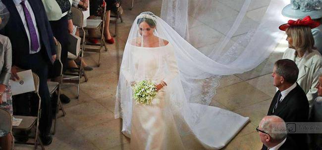 لباس عروسی مگان مارکل