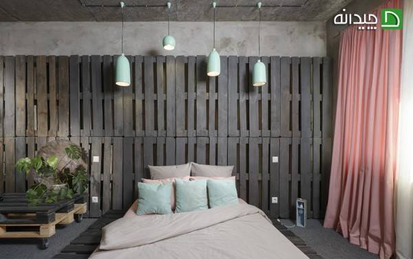 اتاق خواب چوبی