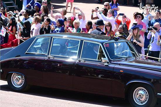 نگاهی به خودروهای حاضر در مراسم عروسی نوه ملکه بریتانیا