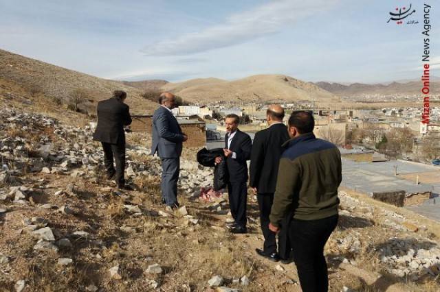 دادستان لرستان از مناطق پایی خالدار و قلعه سنگی خرم آباد بازدید کرد
