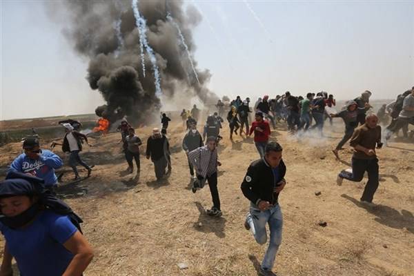 زخمی شدن صدها فلسطینی توسط صهیونیست‌ها