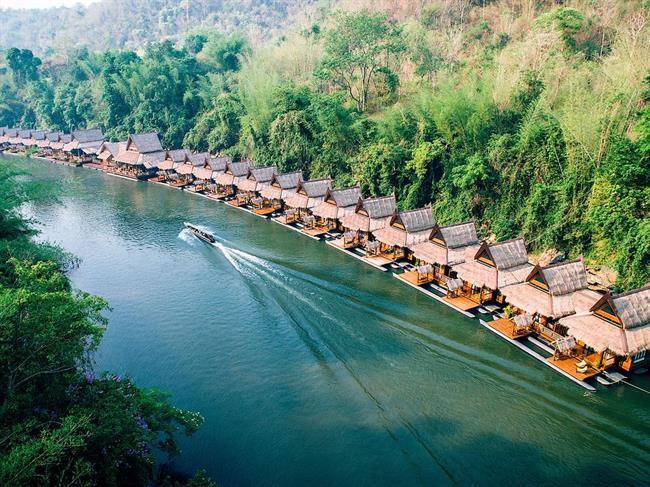 هتل The Float House River Kwai در کانچانابوری تایلند 