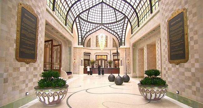 نمای داخلی از هتل Four Seasons Hotel Gresham Palace در بوداپست مجارستان