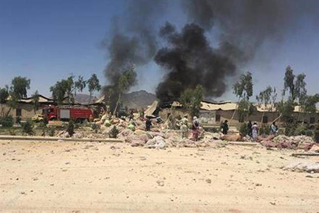 تیراندازی و انفجار در نزدیکی وزارت کشور افغانستان