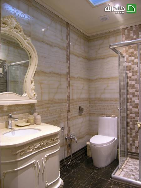 دکوراسیون حمام و سرویس بهداشتی کلاسیک