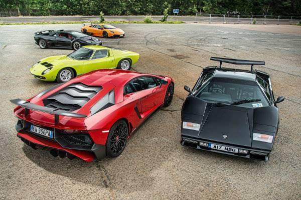 lamborghini v12 cars