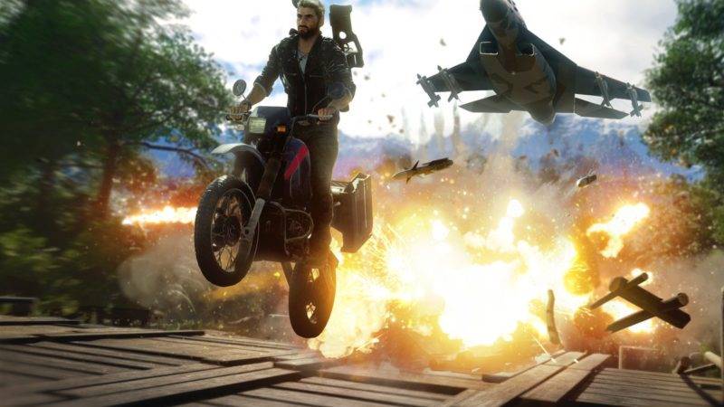 بازی Just Cause 4 مثلاً برای اولین بار در کنفرانس مایکروسافت رونمایی شد [تماشا کنید]