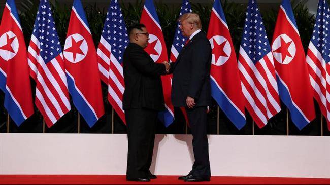 دونالد ترامپ و کیم جونگ‌اون با یکدیگر دیدار کردند+تصاویر