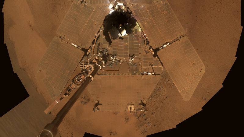 با شدت گرفتن طوفان در مریخ، کاوشگر فرصت ناسا در شرف مرگ است