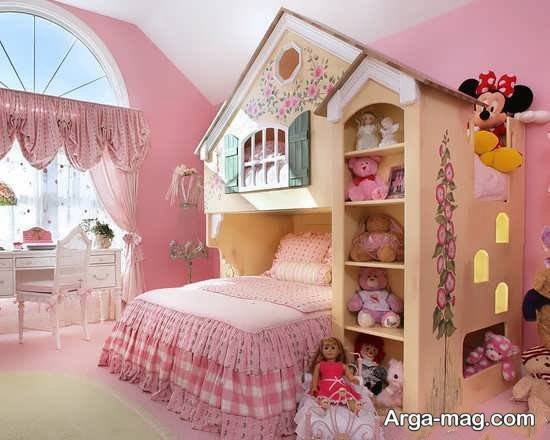 ایده طراحی اتاق دخترانه کوچک