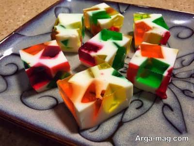 ژله خرده شیشه خوشمزه