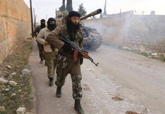 دو گروه تروریستی در حلب سوریه درگیر شدند