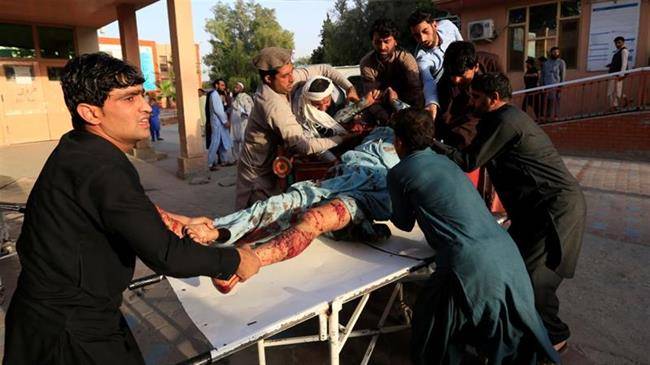وقوع انفحجار انتحاری در افغانستان/10 نفر کشته و زخمی شدند