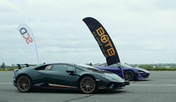 McLaren 720S v Huracan Performante - BOTB Drag Race (2)