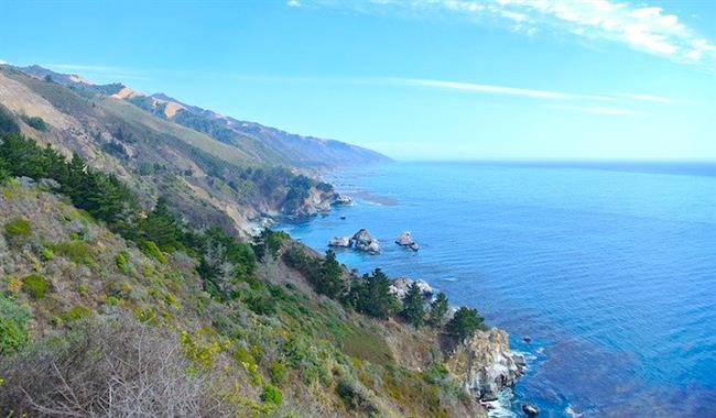 بیگ سور Big Sur در کالیفرنیا