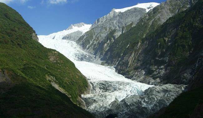 یخچال پیمایی در Fox and Franz Josef