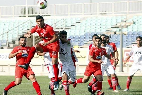 پیروزی پرگل پرسپولیس مقابل همنام قائمشهری