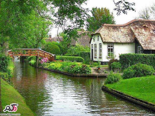 روستا ‏Giethoorn‏ ‏یا ونیز هلند ..!!