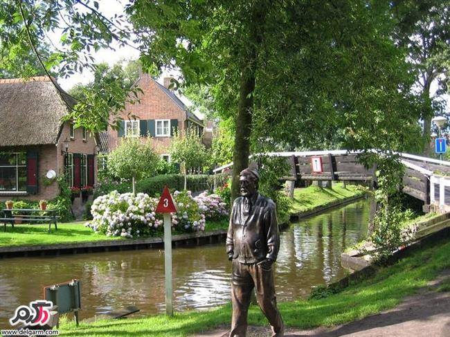 روستا ‏Giethoorn‏ ‏یا ونیز هلند ..!!