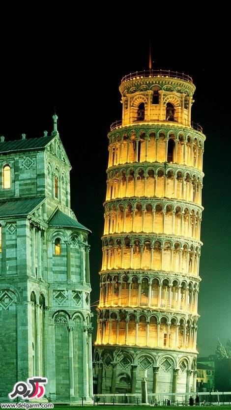 تصاویری از برج پیزا در ایتالیا
