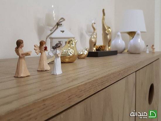 میز کنسول چوبی، 8 ایده از خانم های ایرانی برای یک میز تمام عیار!