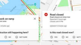 افزوده شدن گزارش رویدادهای ترافیکی به نقشه گوگل
