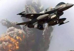 بمبارن مناطقی از استان صعده توسط جنگنده های متجاوز سعودی