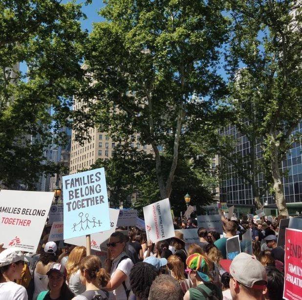 تظاهرات گسترده در آمریکا علیه سیاست‌های مهاجرتی ترامپ