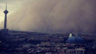 خیزش گرد و خاک در تهران و 7 استان دیگر