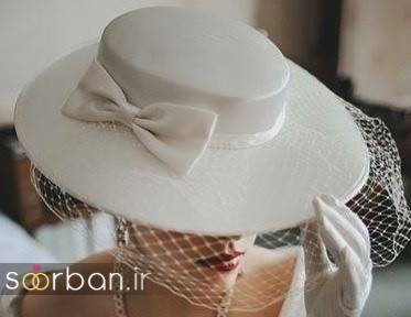 مدل کلاه عروس توری و کلاسیک جدید-4