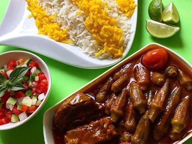 خورشت بامیه خوش طعم و لذیذ