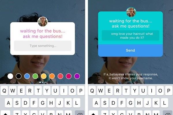 طرح سوال توسط مخاطبان در استوری اینستاگرام ممکن شد