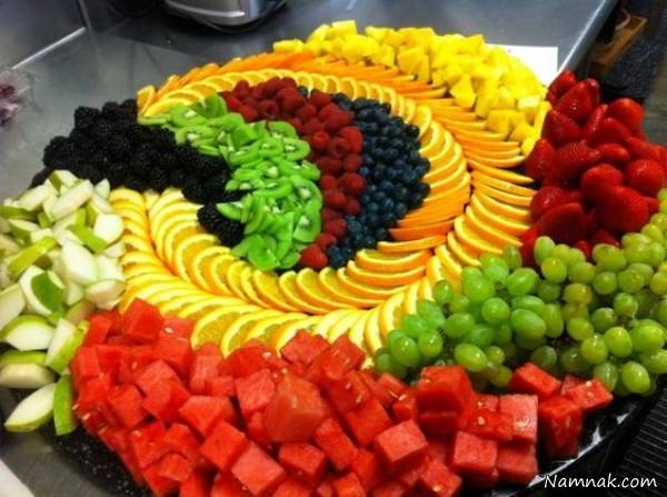 میوه آرایی شب یلدا 96 میوه آرایی یلدا
