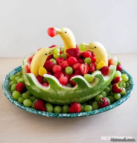 تزیین میوه شب یلدا میوه آرایی یلدا