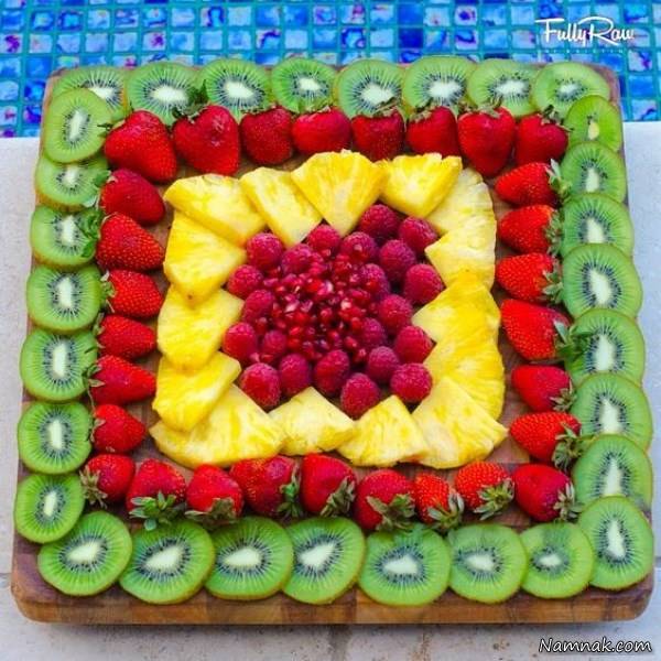 تزیین میوه شب چله عروس میوه آرایی یلدا
