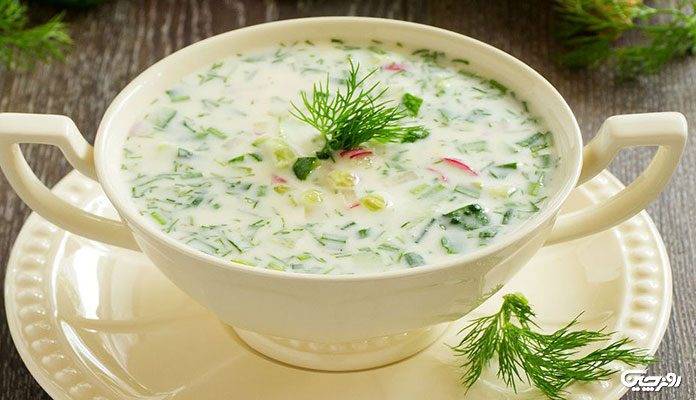 طرز تهیه آبدوغ خیار ترکیه‌ای برای گرمای تابستان