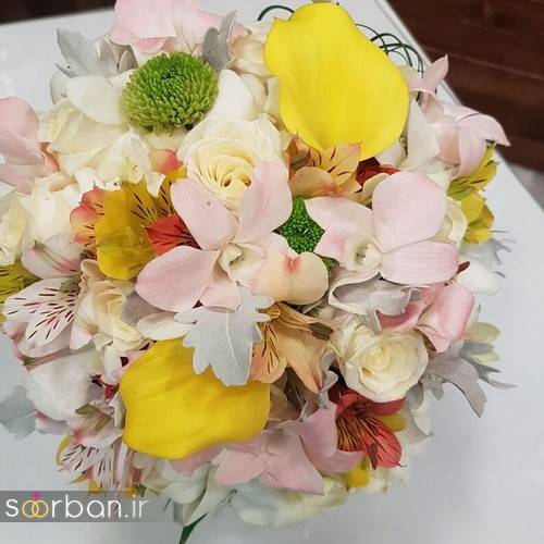 دسته گل عروس و نامزدی زیبا 97 و 2018-8