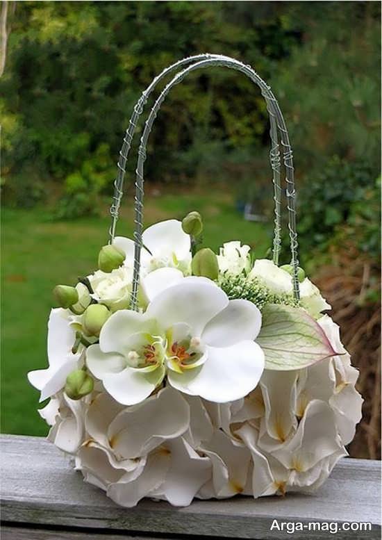 طراحی کیف دستی با گل