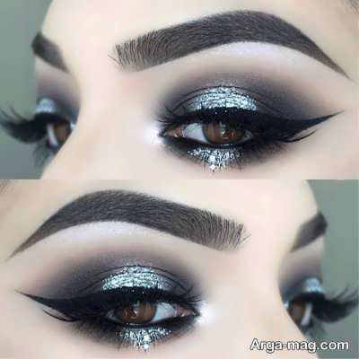 مدل آرایش چشم ریز