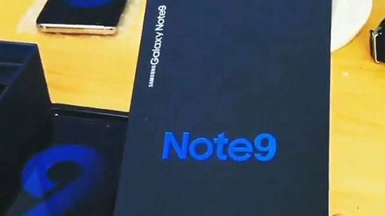 آنباکسینگ گلکسی نوت 9 (Galaxy Note 9)