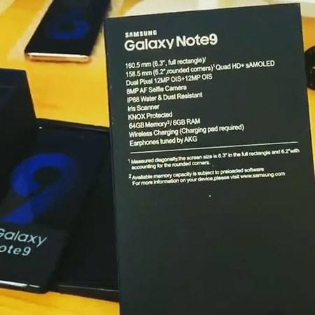 آنباکسینگ گلکسی نوت 9 (Galaxy Note 9)