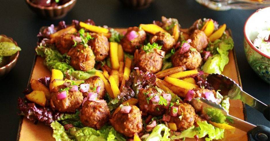 طرز تهیه کوفته ریزه موزارلا